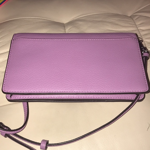 Coach leather fold over crossbody - Picture 7 of 16